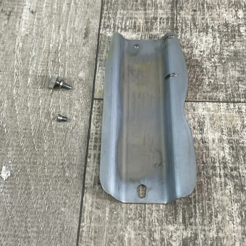 Original Singer 206k Sewing Machine Pin Striped Front Nose Cover Plate
